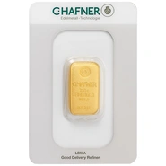 Lingot d'Or 250g C. Hafner Coulé