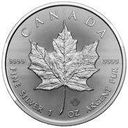 Pièce Maple Leaf Argent 1 Once 2024