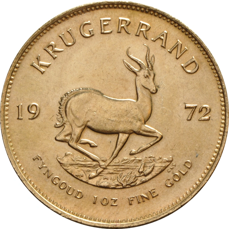 Pièce Krugerrand Or 1 Once 1972