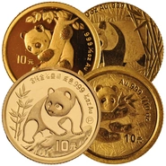 Pièce Panda Or 1/10 Once Notre Choix
