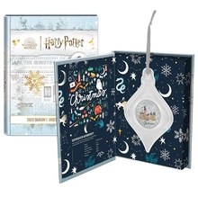 Pièce Harry Potter Argent 1 Once 2023 Meilleurs Vœux en Boîte