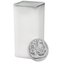 Pièce St George et Le Dragon Argent 1 Once 2024 