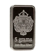 Lingots d'Argent 5 g