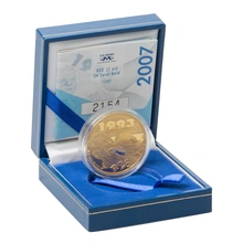 Coffret Belle épreuve Protea  piéce Or 1 once Prix nobel de la paix 2007