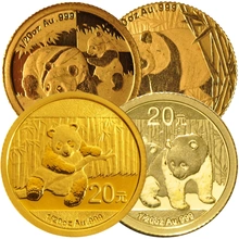 Pièce Panda Or 1/20 Once Notre Choix