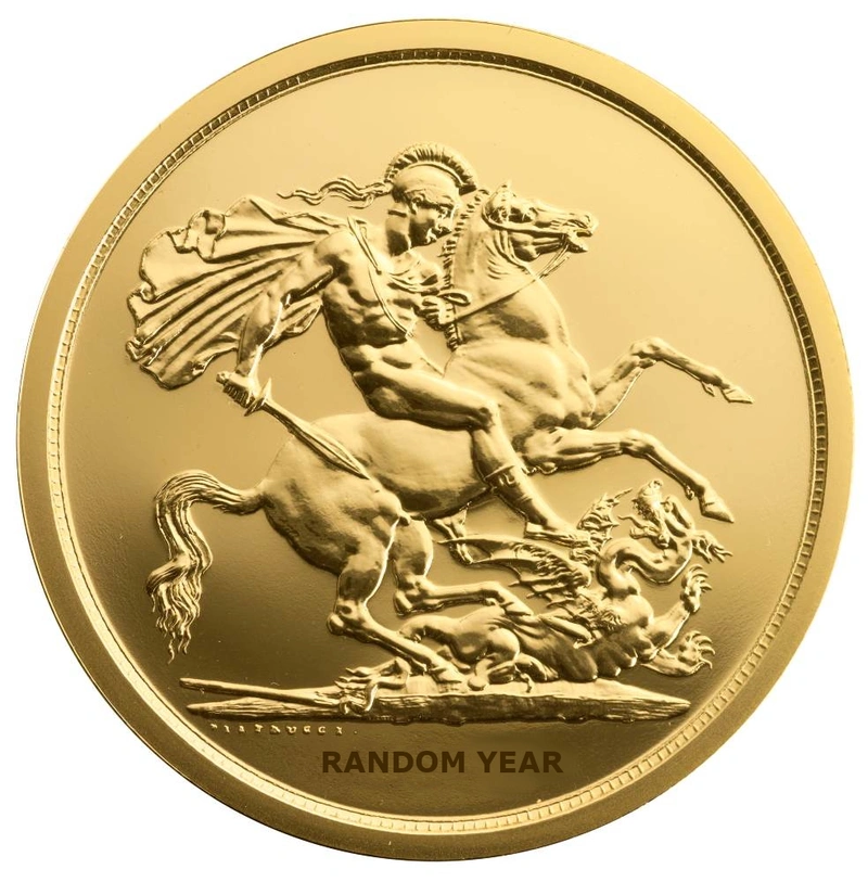 Quintuple Souverain Britannique Or (£5) Notre Choix