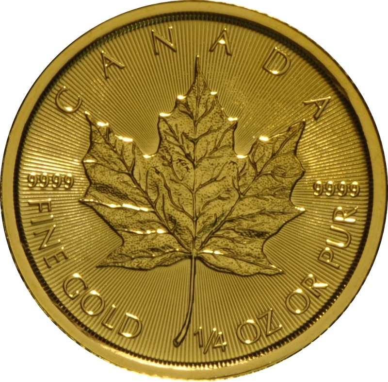 Maple Leaf Or 1/4 Once 2018