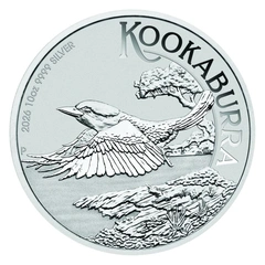 Pièce Kookaburra Argent 10 Once 2026