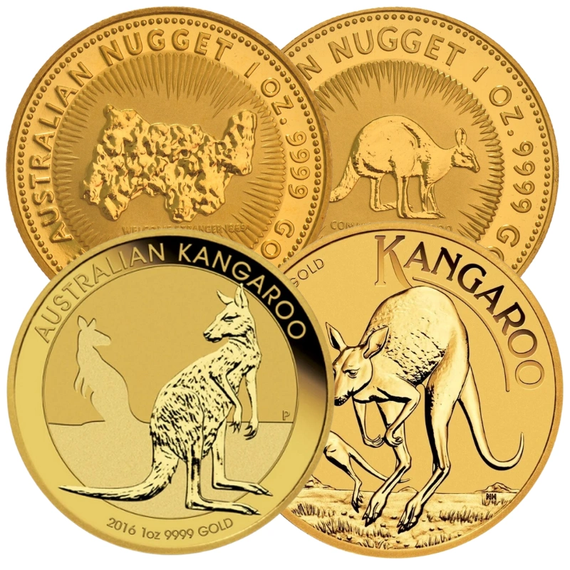 Pièce Kangourou Or 1 Once Notre Choix