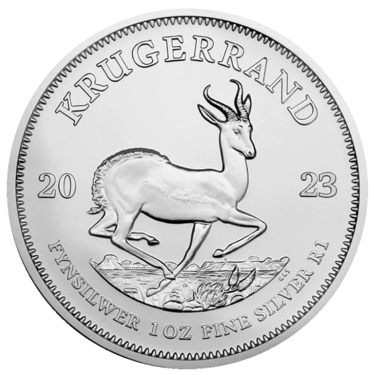 Pièce Krugerrand Argent 1 Once 2023