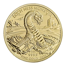 2026 Pieces d'or 1oz Legendary Creatures Lochness Coin