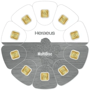Lingots d'Or 10g Multidisque(1g x 10)  Heraeus