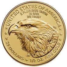 Pièce American Eagle Or 1/2 Once 2023