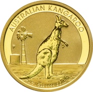 Kangourou en or de 1/2 Once