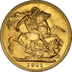 Pièce Souverain Or 1911 (C)