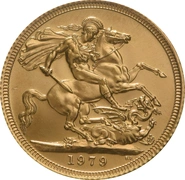 Pièce Souverain Or 1979