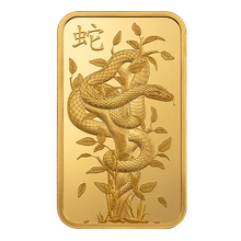 Lingot d'Or 1 Once Pamp 2025 Année du Serpent