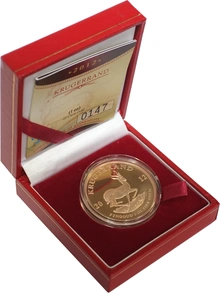 Pièce Krugerrand Or 1 Once 2012 BE en Boîte