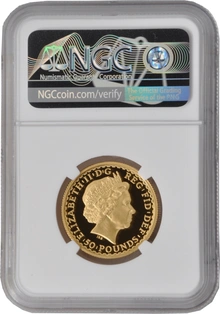 Britannia Or 1/2 Once 2002 (Finition Particulière) NGC PF69