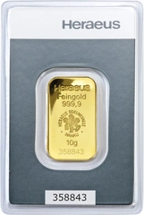 Lingot d'Or 10g Heraeus