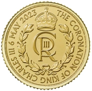 Pièce de 1/10 Once Or 2023 Couronnement Charles III