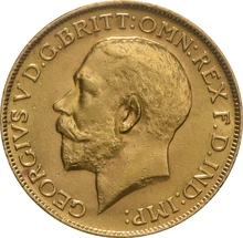 Pièce Souverain Or 1913