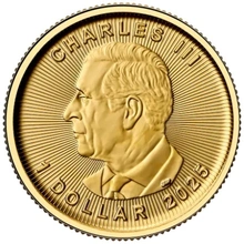 Pièce Maple Leaf Or 1/20 Once 2025
