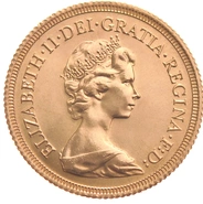Souverain Or Elisabeth II (1952 à 2022)