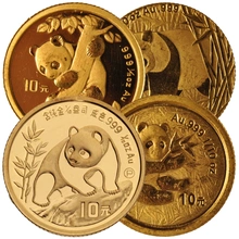 Pièce Panda Or 1/10 Once Notre Choix