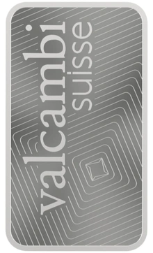 Lingot d'Argent 1 Once Valcambi