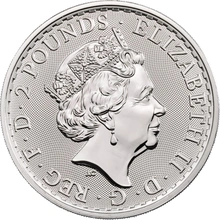 Pièce Britannia Argent 1 Once 2020