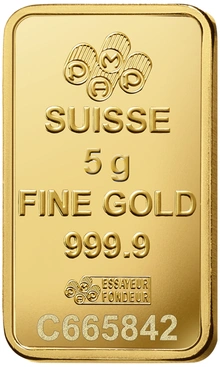 Lingot d'Or 5g Pamp