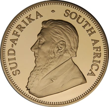 Pièce Krugerrand Or 1 Once 2012 BE en Boîte