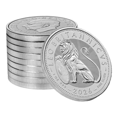 2026 Pièce d'Argent British Lion 1oz