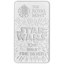 Lingot d'Argent 10 Onces Star Wars Light Side