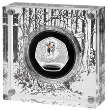 Coffret pièce argent Belle épreuve Le lion, la sorcière blance et l'armoire magique 2023