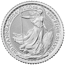Britannia Argent 1/10 Once 2024