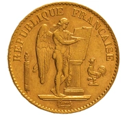 Pièce 20 Francs Or Génie 3ème République 1893 A