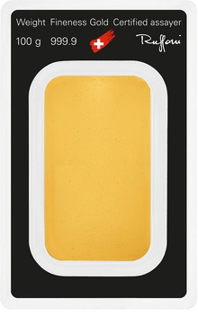 Lingot d'Or 100g Argor-Heraeus