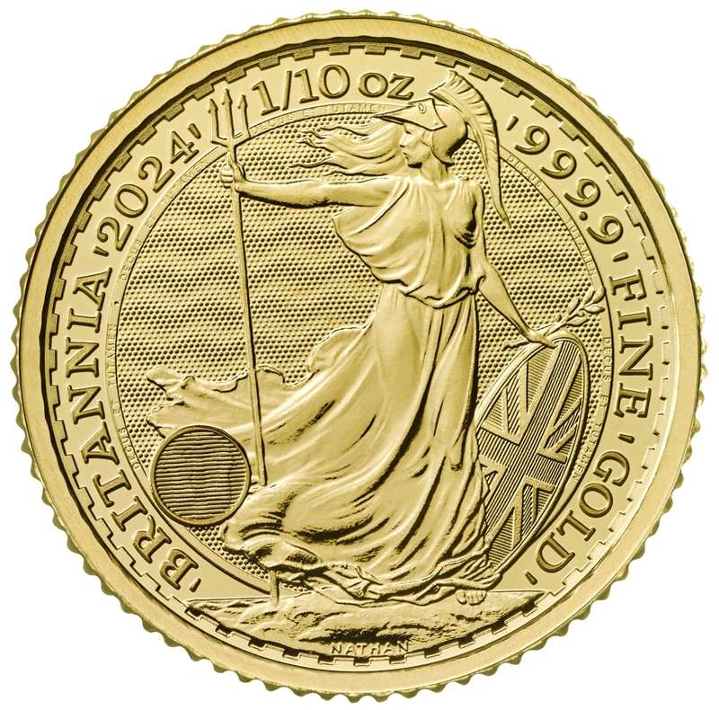 Britannia Or 1/10 Once 2024
