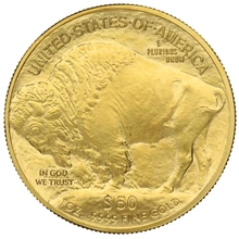 Pièce 50 Dollars Or American Buffalo 1 Once 2010