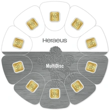 Lingots d'Or 10g (1g x 10) Multidisque Heraeus