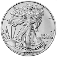 Pièce American Eagle Argent 1 Once 2023