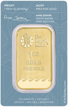 Lingot d'Or 1 Once Royal Mint Britannia