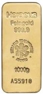 Lingot d'Or 1 Kilo Heraeus