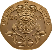 Pièce 20 Pence Or Notre Choix
