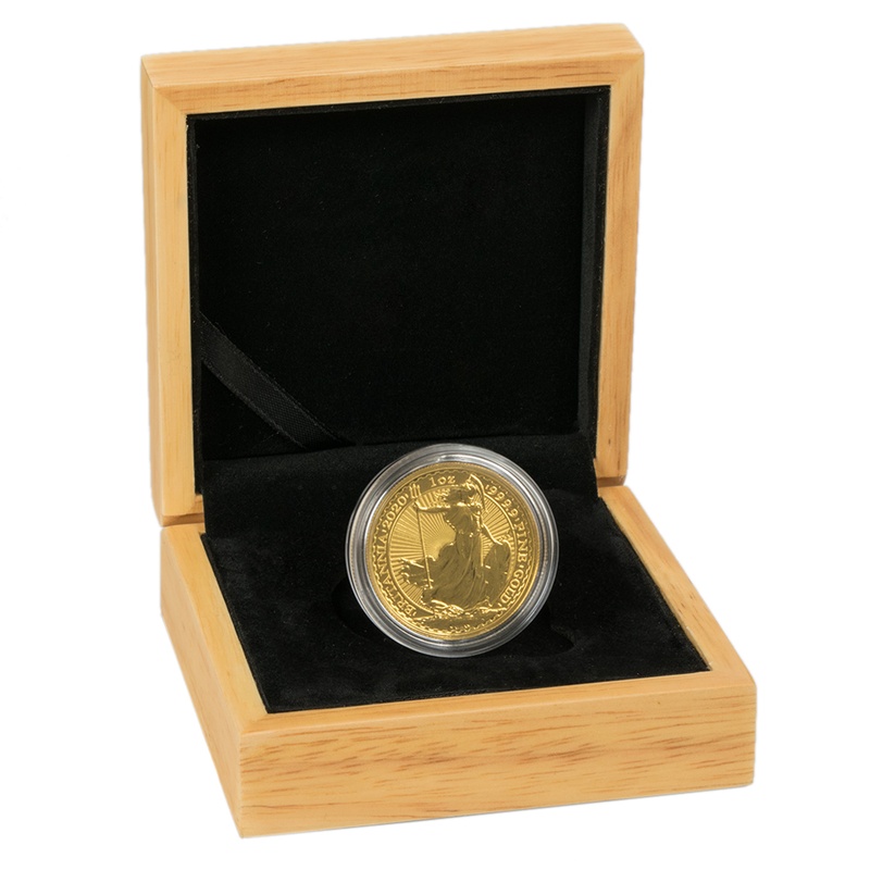 2020 1oz Gold Britannia Coin Gift Boxed