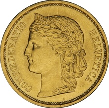 20 Francs Or Suisse Tête Helvetia