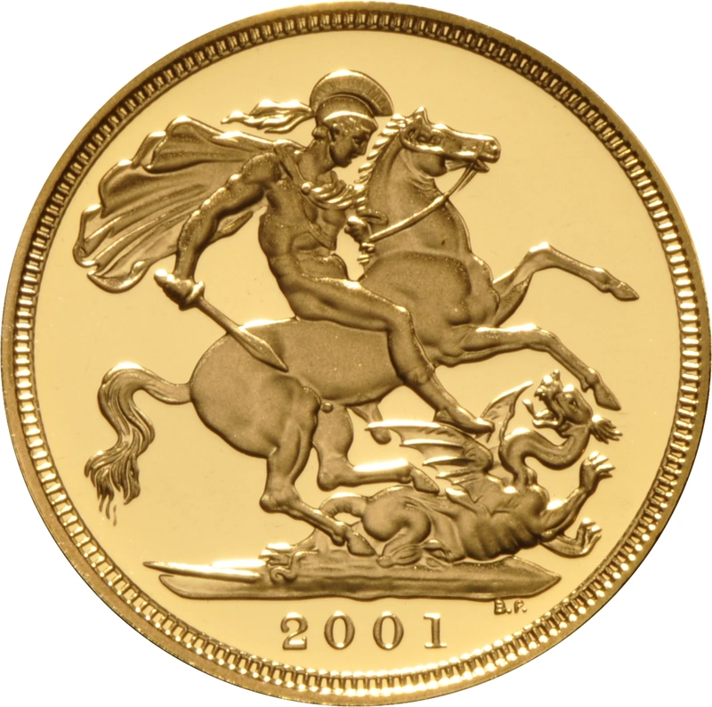2001 Souverain d'Or - Elizabeth II Quatrième Épreuve de Tête