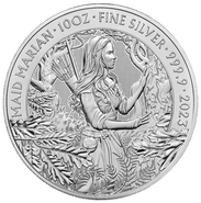 Pièce d'argent de 10 oz de Maid Marian Myths & Legends 2023